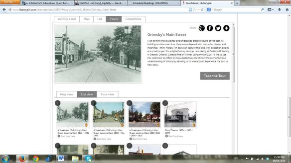 History Pin, an image overlay platform that allows users from all over the world to share small glimpses into the past. The program is free and very user-friendly, inviting contribution and sharing. 